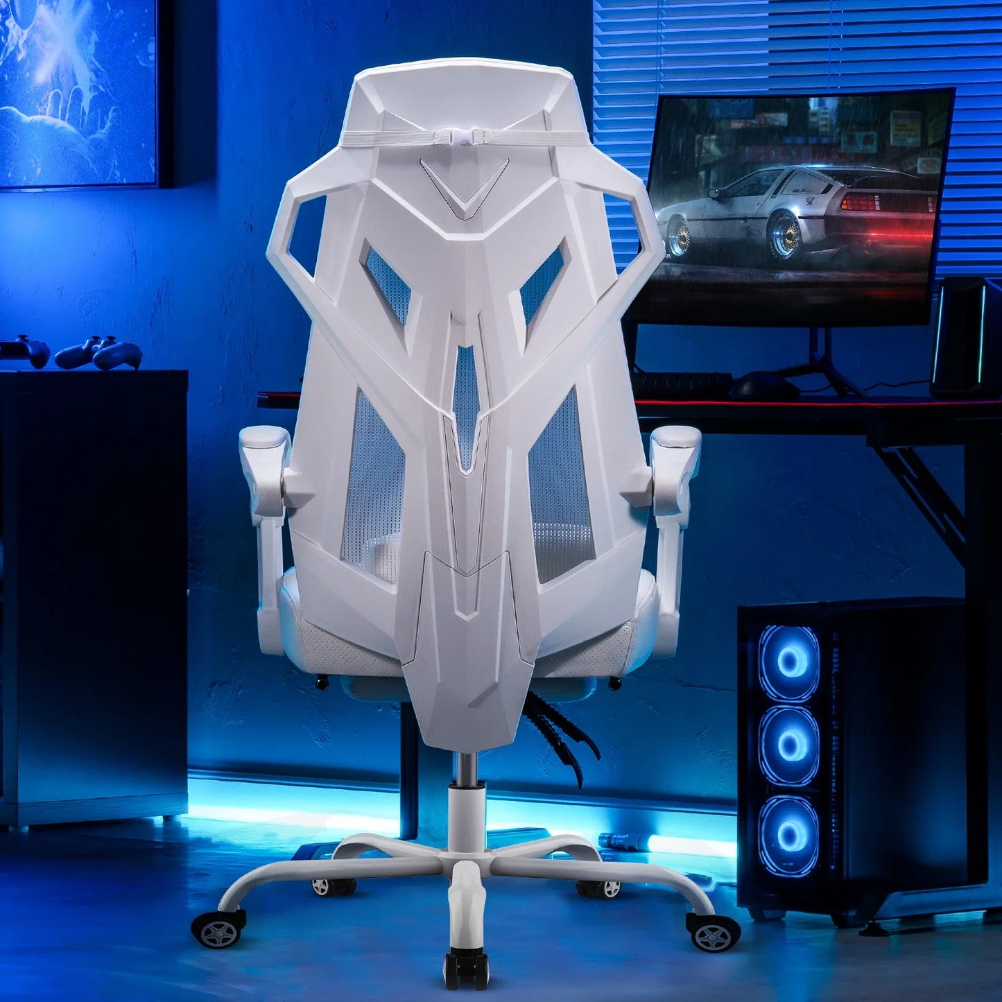 Ergonomic Office Chair with Thicker High-Density Seat Cushion