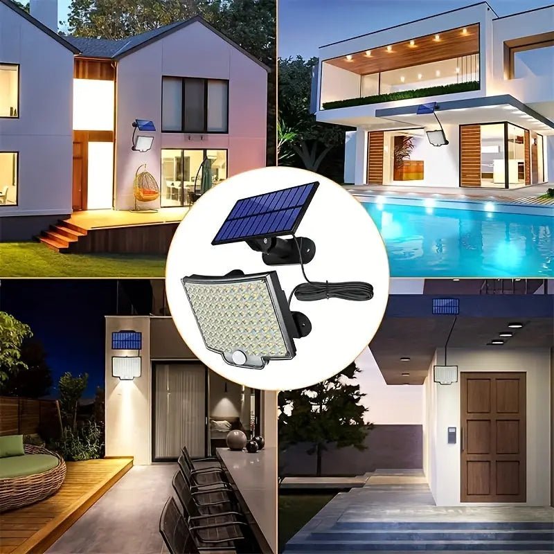 106 LED Solar Motion Sensor Flood Light