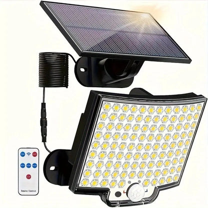 106 LED Solar Motion Sensor Flood Light