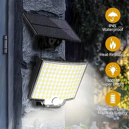 106 LED Solar Motion Sensor Flood Light