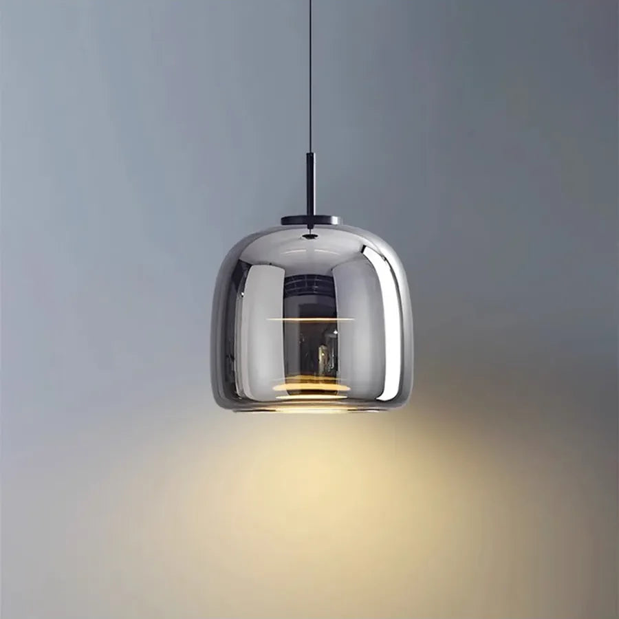 Elegant Nordic Glass LED Pendant Light