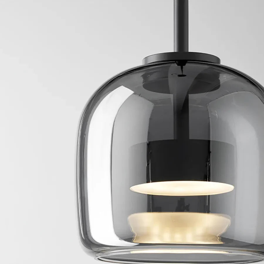 Elegant Nordic Glass LED Pendant Light