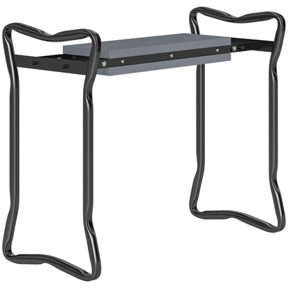 2-in-1 Foldable Garden Kneeler and Seat with Foam Pad and Tool Bag