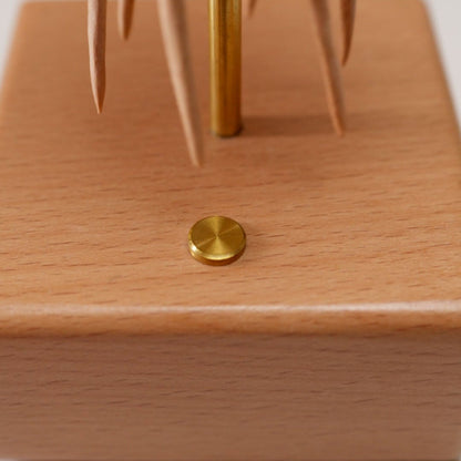 Handcrafted Wooden Jellyfish Automaton