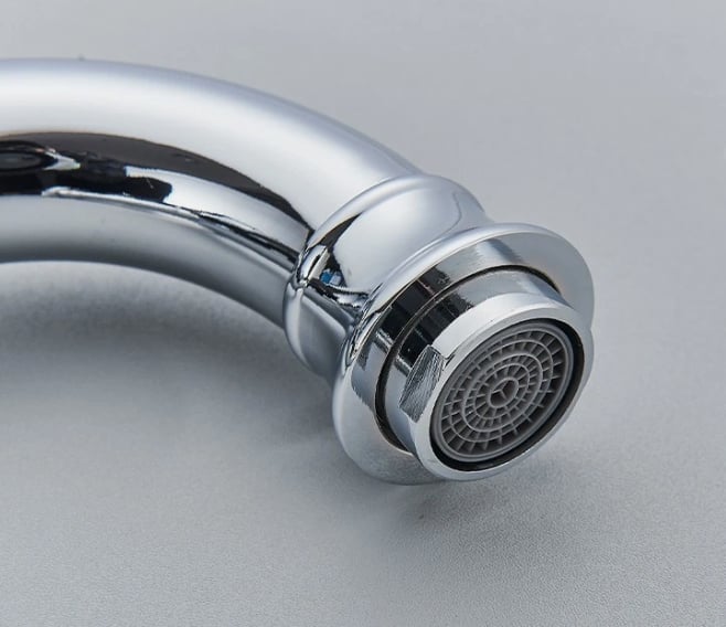 Basin Tap Retro 360 Swivel Bathroom Sink Faucet Single Lever Mixer Gold/Silver