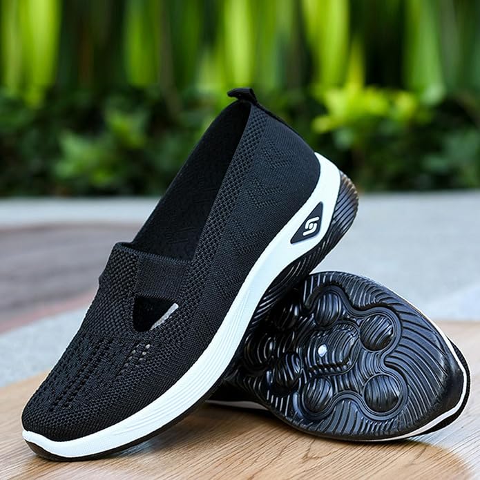 Women's Orthopedic Walking Shoes – Breathable Soft Sole Casual Sneakers