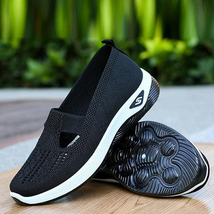 Women's Orthopedic Walking Shoes – Breathable Soft Sole Casual Sneakers