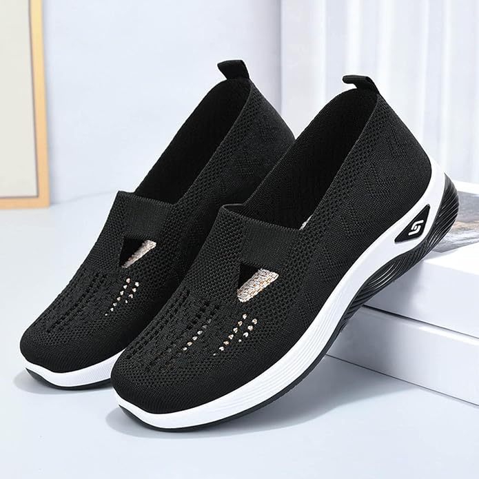 Women's Orthopedic Walking Shoes – Breathable Soft Sole Casual Sneakers