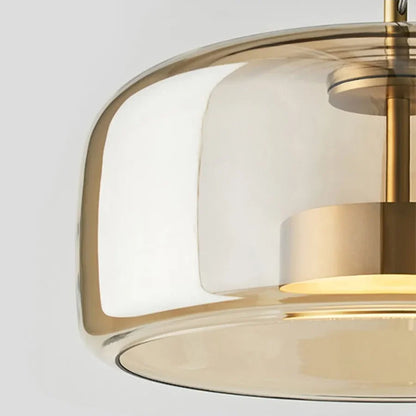 Elegant Nordic Glass LED Pendant Light