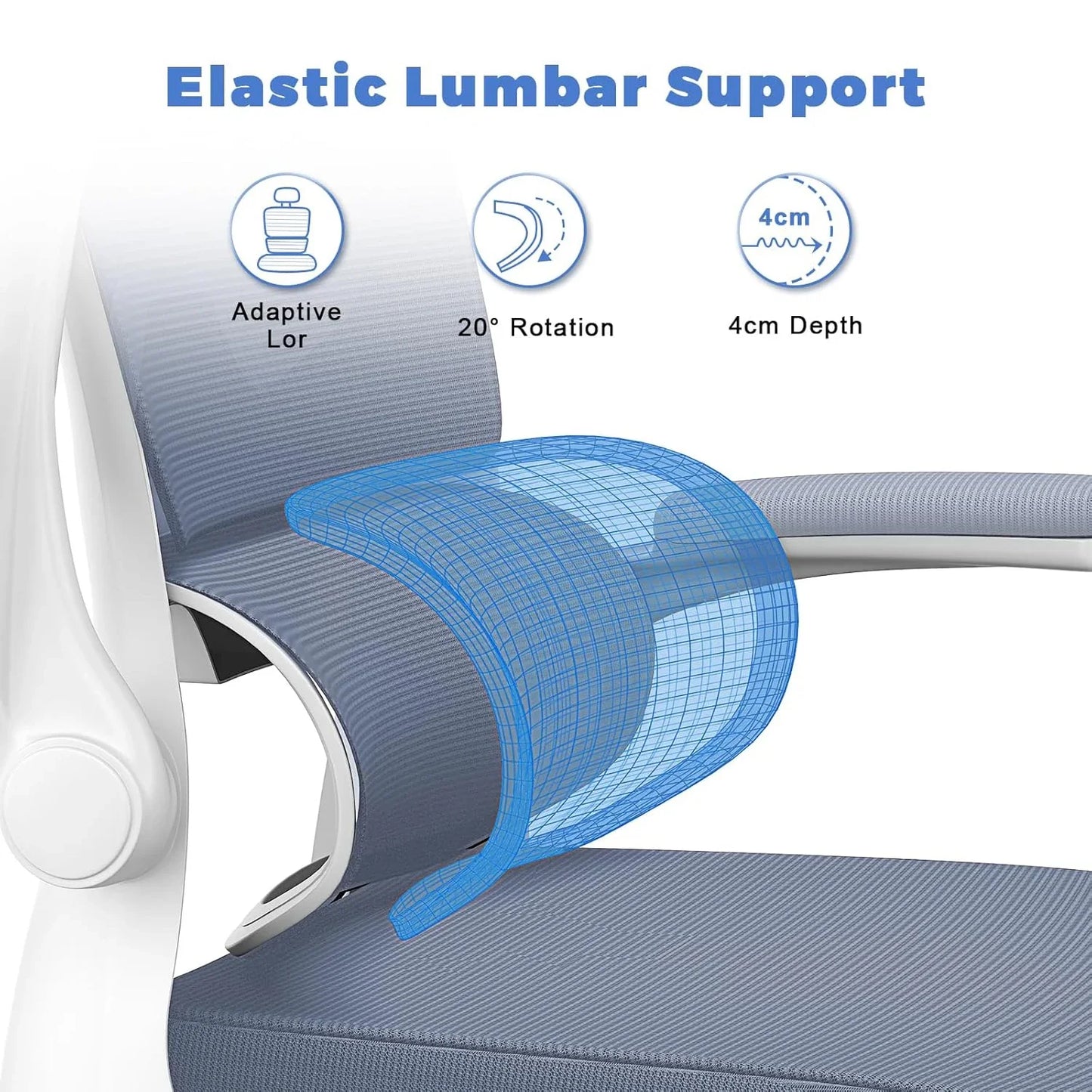 Ergonomic Office Chair with Lumbar Support