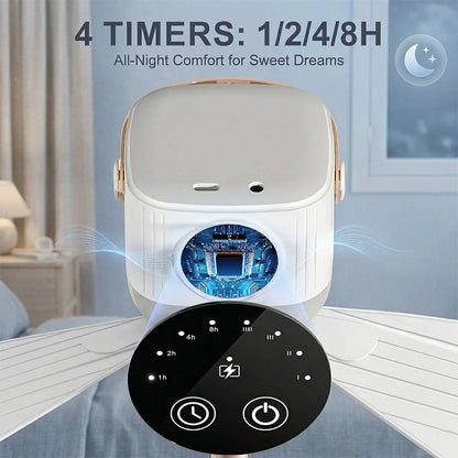 Rechargeable Hanging Ceiling Fan - overview