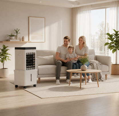 FrostWave™ 3-in-1 Cooling Humidifier and Air Purifier - Portable UK