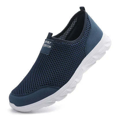 Men’s Breathable Mesh Slip-On Running Shoes