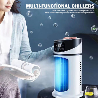 Evaporative Air Cooler Desktop Fan - humidifier