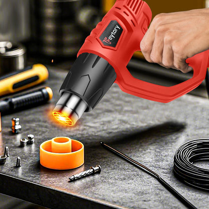 2000W Heat Gun | 300-600C Variable Temperature | Paint Stripping & DIY