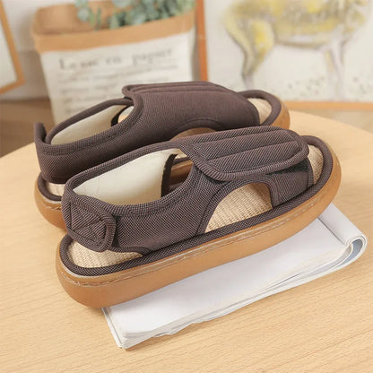 Unisex Diabetic Sandals for Wide, Swollen Feet