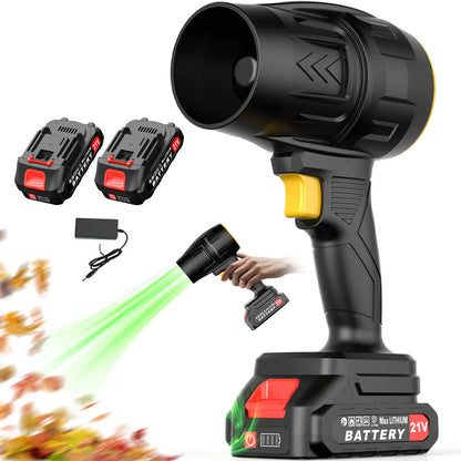 Turbo Jet Cordless Leaf Blower | Dual Battery | Powerful Handheld Garden Blower
