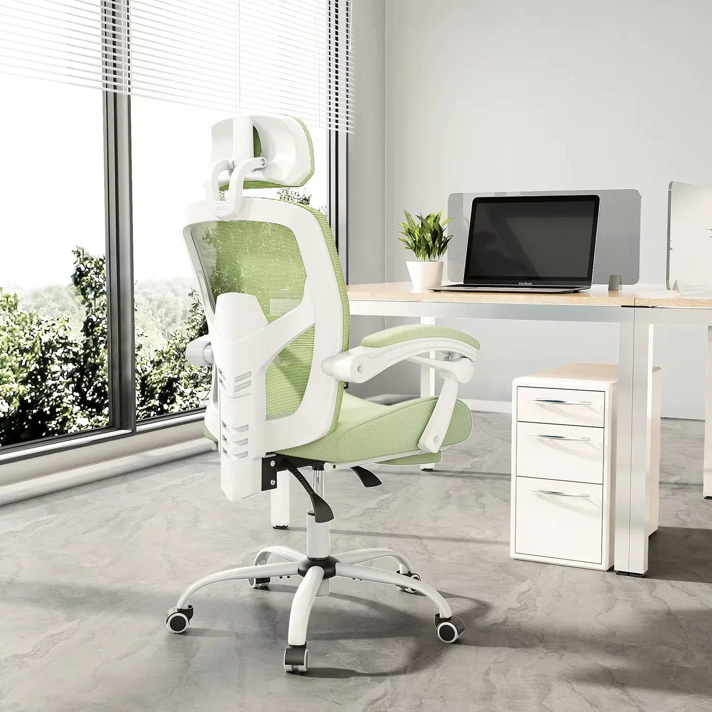 Ergonomic High-Back Mesh Office Chair with Lumbar Support