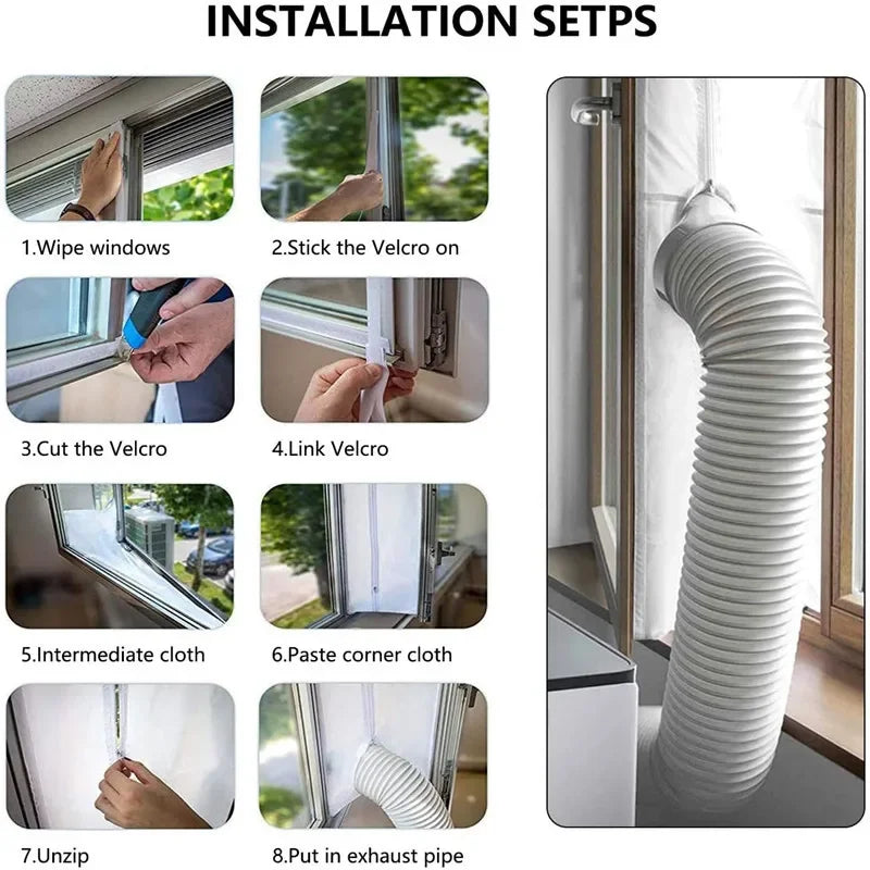Portable AC Window Seal Kit - 3m seal