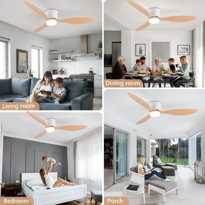 Large Minimalist Ceiling Fan - dimension