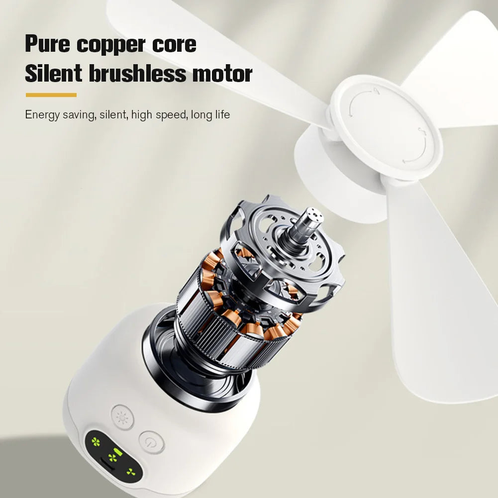 Portable Wireless Ceiling Fan - features