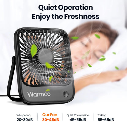 Mini USB Desk Fan - features