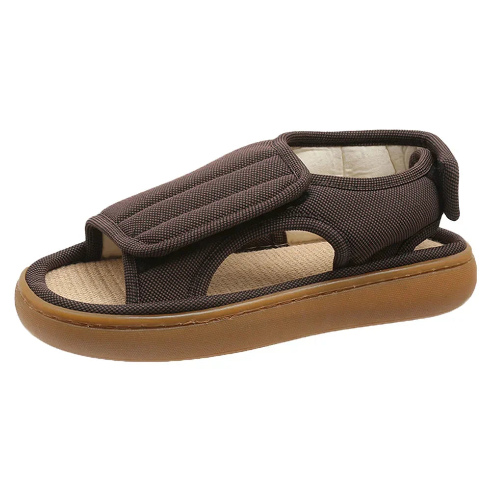 Unisex Diabetic Sandals for Wide, Swollen Feet