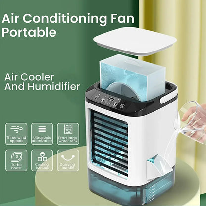 Mini Desktop Air Cooler Fan - specification