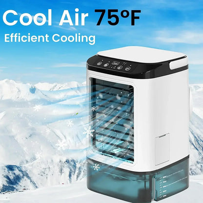 Mini Desktop Air Cooler Fan - features