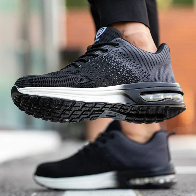 Unisex Steel Toe Safety Work Shoes Anti-Puncture