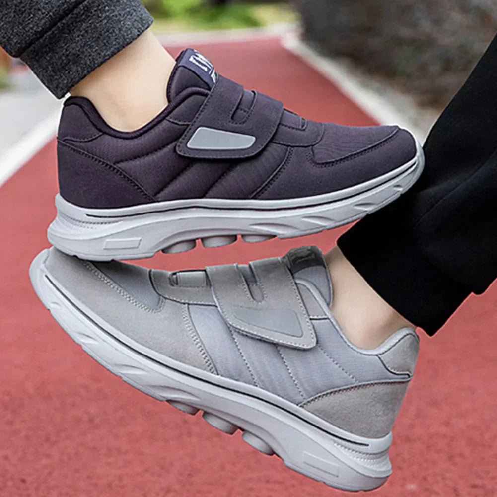 Unisex Diabetic Orthopedic Walking Shoes with Adjustable Closure for Swollen Feet