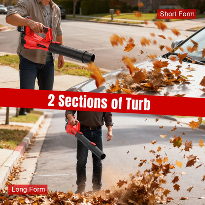 18V Cordless Leaf Blower | Brushless Motor | Dual Battery | Garden & Lawn