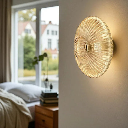Retro Glass Wall Light | LED Vintage Wall Lamp | Modern Industrial Sconce