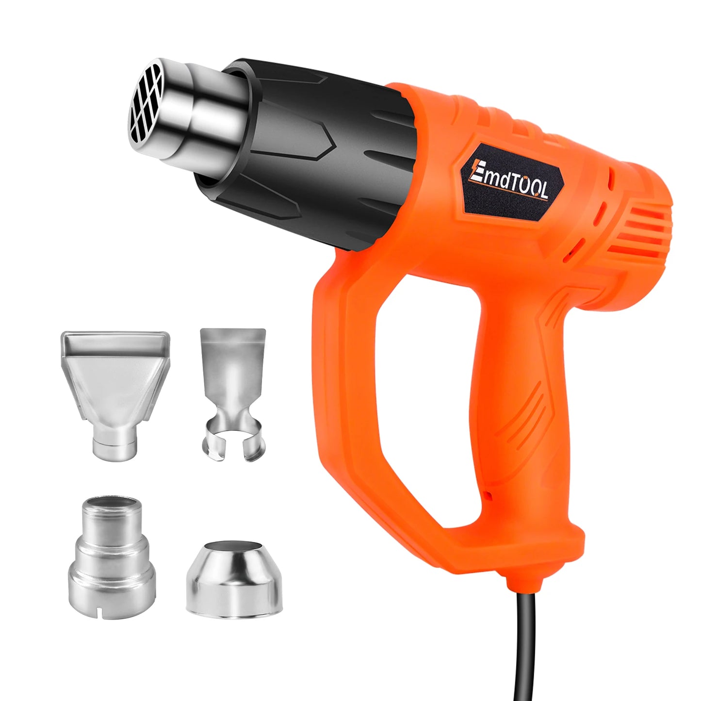 2000W Heat Gun | 4 Nozzles | 300-600C | Paint Stripping Welding & DIY