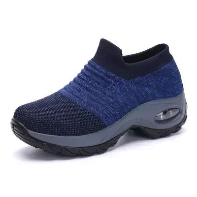 Women's Orthopedic Platform Sneakers – Breathable, Lightweight & Non-Slip