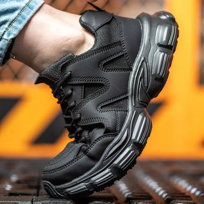 Steel Toe Cap Trainers | Women Safety Shoes | Non-Slip Puncture Proof Work Boots