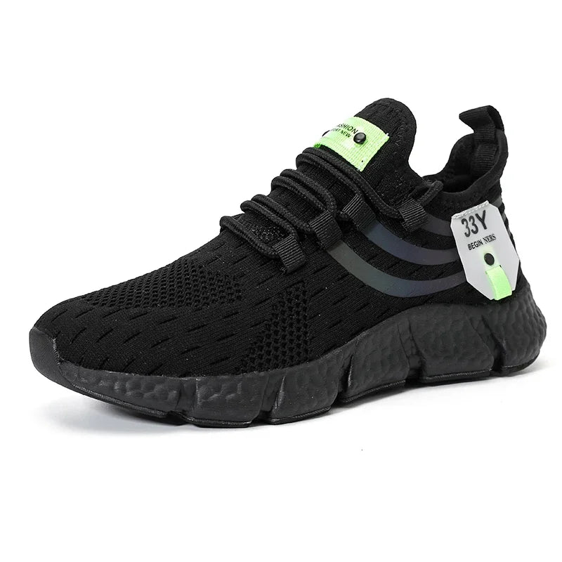 Men's Breathable Mesh Sneakers – Lightweight Running, Walking & Sport Shoes
