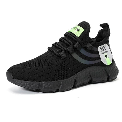 Men's Breathable Mesh Sneakers – Lightweight Running, Walking & Sport Shoes
