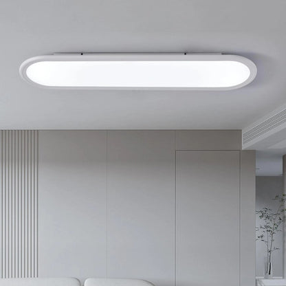 LED Ceiling Light Ultra Thin Low Profile Modern Black/White 70cm Cool White