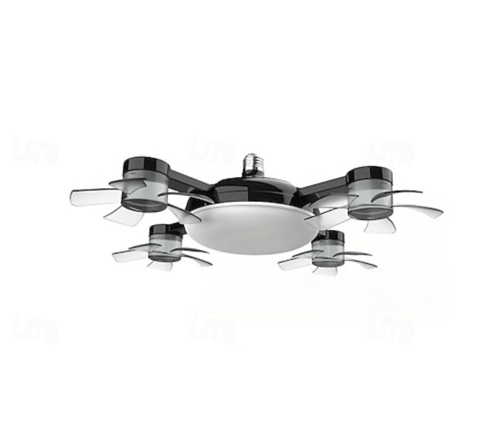E27 Drone Design Ceiling Fan - room view