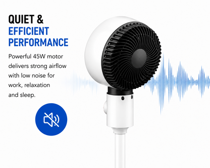 Advanced Air Circulation Fan - features