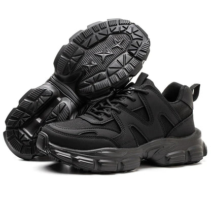 Steel Toe Cap Trainers | Women Safety Shoes | Non-Slip Puncture Proof Work Boots