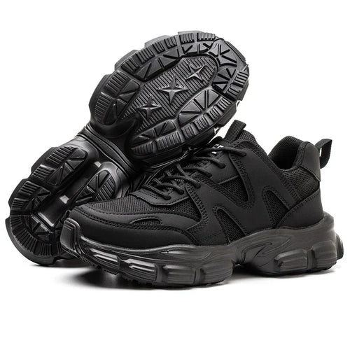 Steel Toe Cap Trainers | Women Safety Shoes | Non-Slip Puncture Proof Work Boots