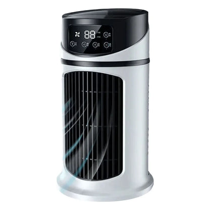 Evaporative Air Cooler Desktop Fan 6-Hour Timer 6 Speeds Humidifier - UK