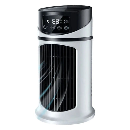 Evaporative Air Cooler Desktop Fan 6-Hour Timer 6 Speeds Humidifier - UK