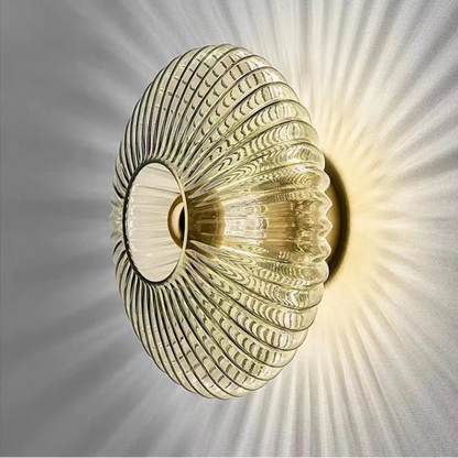 Retro Glass Wall Light | LED Vintage Wall Lamp | Modern Industrial Sconce