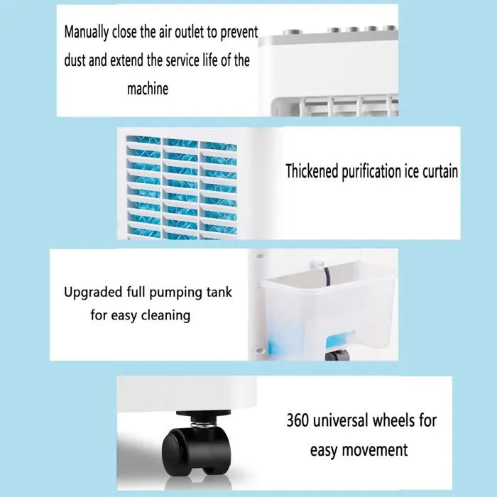 Portable Air Cooler Fan - specification