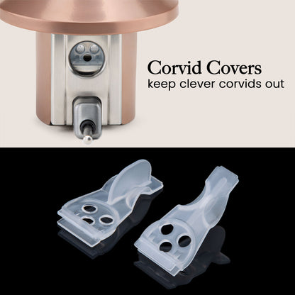 Squirrel Proof Bird Feeder | Metal Hanging Feeder | Weatherproof Seed Feeder