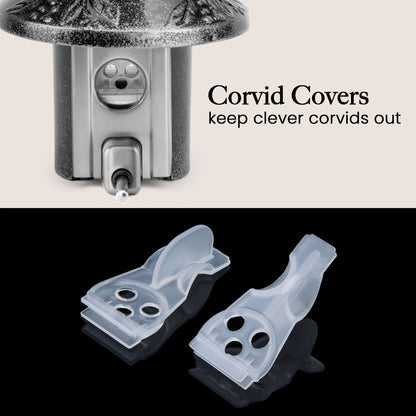 Squirrel Proof Bird Feeder | Metal Hanging Feeder | Weatherproof Seed Feeder