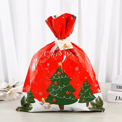 Drawstring Christmas Gift Bags (Biodegradable)